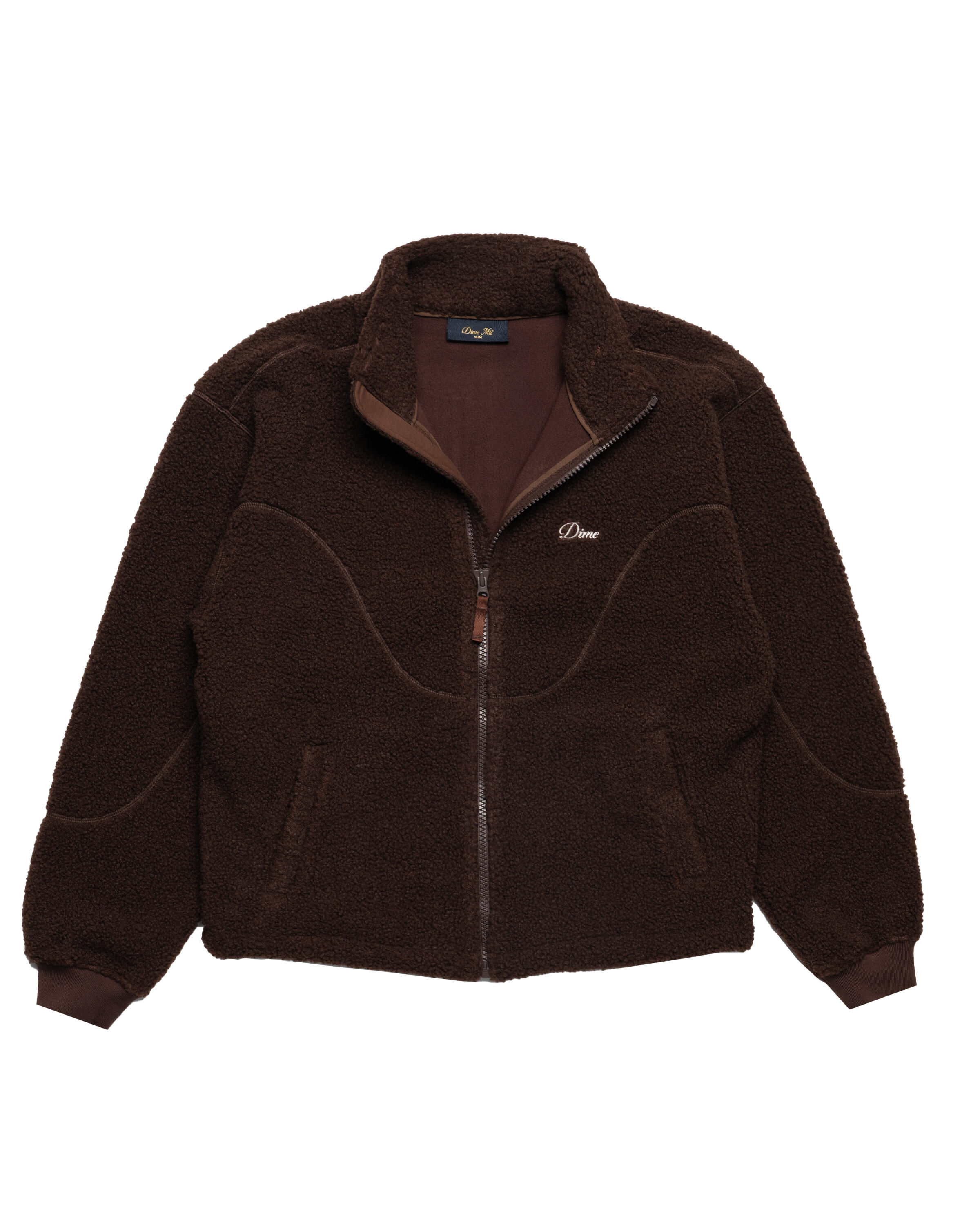 Dime Polar Fleece Sherpa Zip | DIMEHO254BRW | AFEW STORE